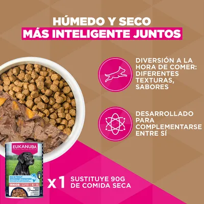 Eukanuba Grain Free Senior Small & Medium pescado de mar