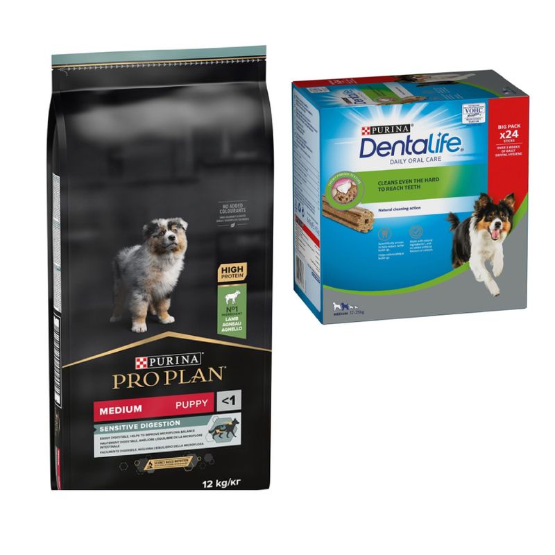 Purina: Pro Plan, сухой корм для собак, разные варианты + Dental Care, лакомство в подарок!