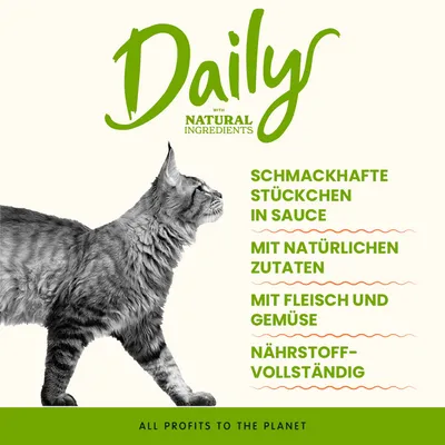 Sparpaket Almo Nature Daily Menu 24 x 70 g - Kalb und Lamm