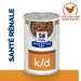 Hill's Prescription Diet k/d Kidney Care Mijoté poulet, légumes pour chien