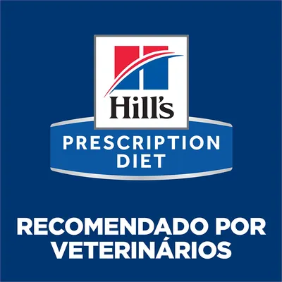 Hill's Prescription Diet. Recomendado por veterinários.