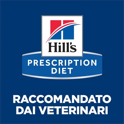 Hill's Prescription Diet raccomandato dai veterinari