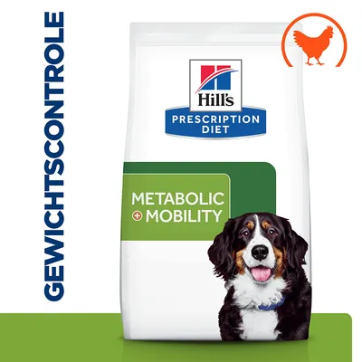 Hill's Prescription Diet Metabolic + Mobility met Kip Hondenvoer
