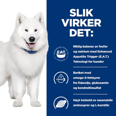 Hill's Prescription Diet k/d + Mobility Kidney + Joint Care Hundefôr Original