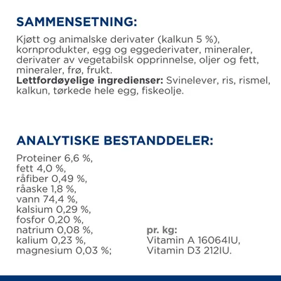 Hill's Prescription Diet Canine i/d Hundefôr med kalkun
