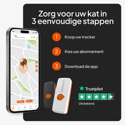 Weenect Pet GPS Tracker XS voor katten