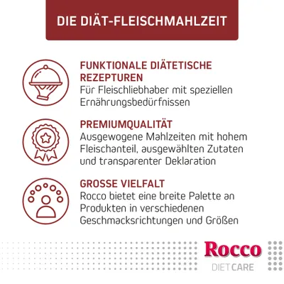 Rocco Diet Care Gastro Intestinal Pute mit Kürbis 300 g - Pouch