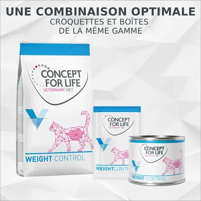 Concept for Life Veterinary Diet Weight Control pour chat