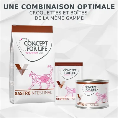 Concept for Life Veterinary Diet Gastro Intestinal pour chat