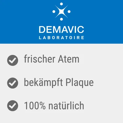 Demavic Laboratoire. Alito fresco, combatte la placca, 100% naturale.