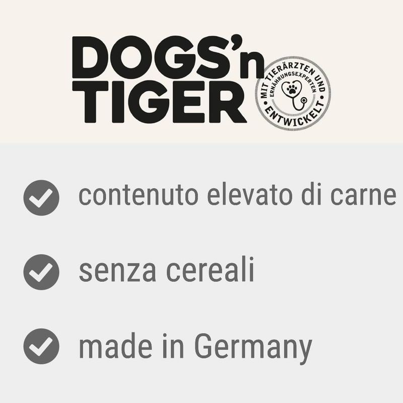 Dogs'n Tiger Adult 6 x 200 g Umido gatto