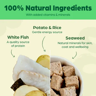 Naturediet Feel Good Adult - White Fish - 18 x 390g Naturediet Feel Good Adult - White Fish - 18 x 390g