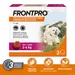 FRONTPRO® tabletki na pchły i kleszcze, dla psów od 2 do 4 kg