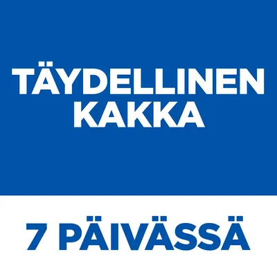 TÄYDELLINEN KAKKA 7 PÄIVÄSSÄ