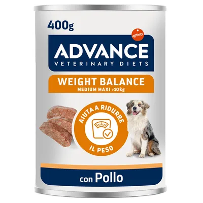 Advance Veterinary Diets Weight Balance Medium/Maxi umido cane
