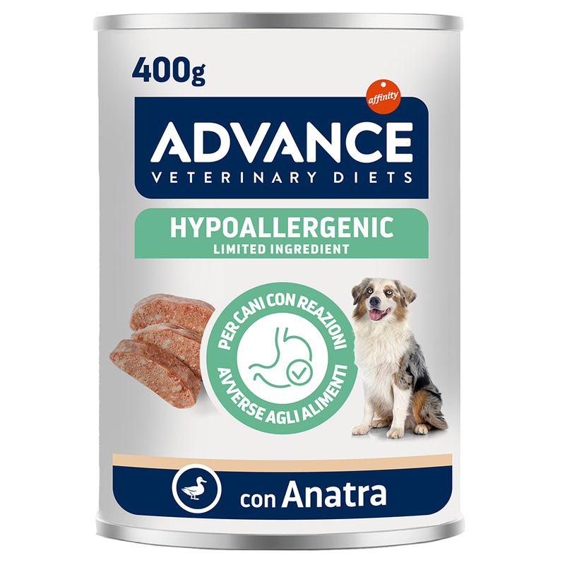 Advance Veterinary Diets Hypoallergenic umido cane