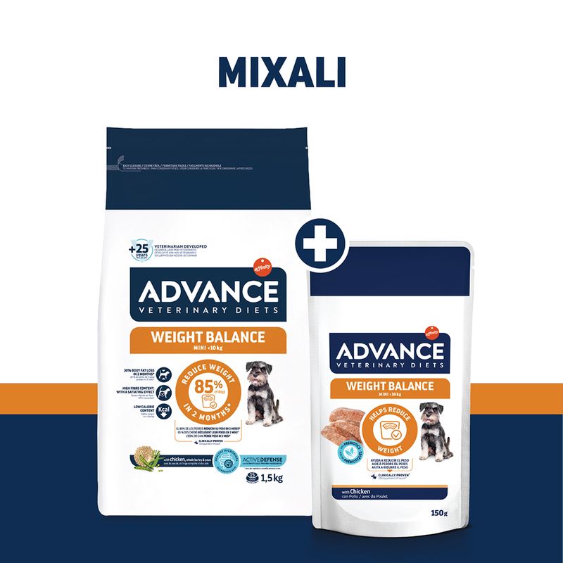 Advance Veterinary Diets Dog Weight Balance Mini umido per cani