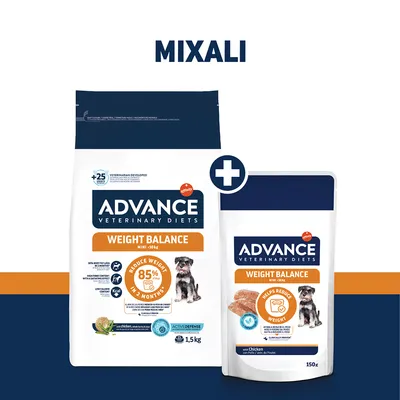 Advance Veterinary Diets Dog Weight Balance Mini umido cane