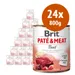 Brit Paté & Meat Adult 24 x 800 g nourriture humide pour chiens