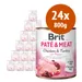 Brit Paté & Meat Puppy 24 x 800 g Alimento umido per cani