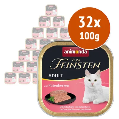 animonda vom Feinsten Adult 32 x 100 g Alimento umido per gatti