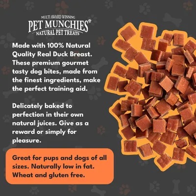 Pet Munchies Training Treats - Duck (50g) Pet Munchies Training Treats - Duck (50g)