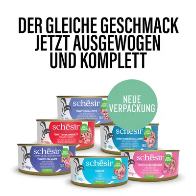 Sparpaket Schesir Complete Nutrition Filet in Gelee 24 x 140 g