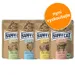 Míchané balení Happy Cat Bio Pouch 4 x 85 g