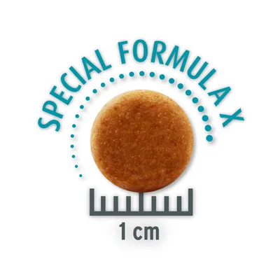 Veľkosť granúl 1 cm, Special Formula X.