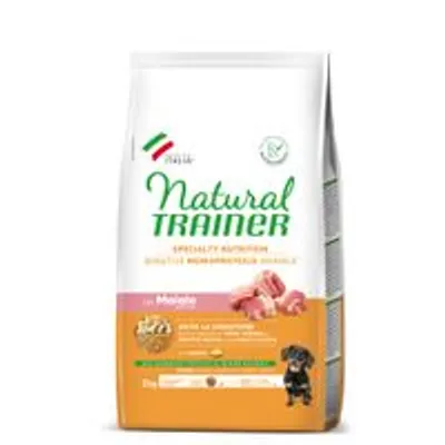 Natural Trainer Sensitive No Gluten Adult Small Enkelvoudig Eiwit met Varkensvlees