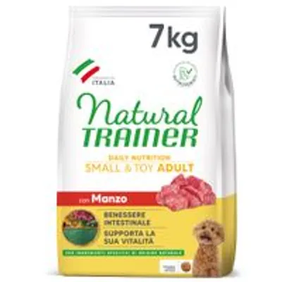 Natural Trainer Adult Small & Toy met Rundvlees