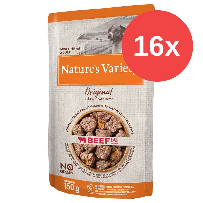 Nature's Variety Original Paté No Grain Mini 16 x 150 g