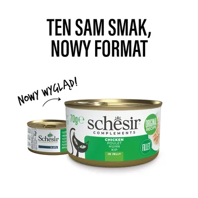 Schesir Complements w galarecie, 6 x 70 g