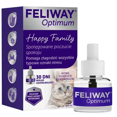 Feliway® Optimum dyfuzor antystresowy dla kota Feliway® Optimum dyfuzor antystresowy dla kota