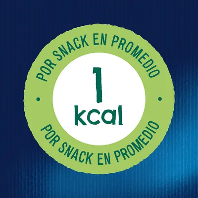 1 kcal por snack en promedio
