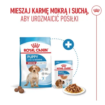 Royal Canin Medium Puppy w sosie Royal Canin Medium Puppy w sosie