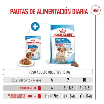 Royal Canin Medium Puppy en salsa Royal Canin Medium Puppy en salsa