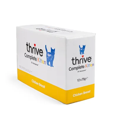 thrive Complete Kitten - Chicken Breast - 12 x 75g