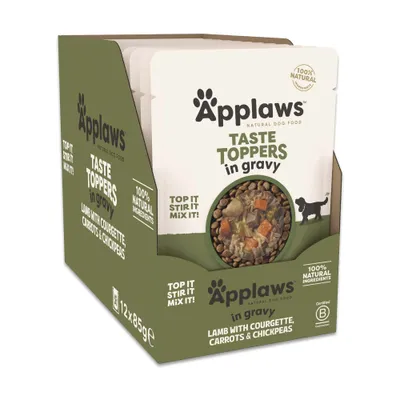 Applaws Taste Toppers in Saus Voordeelpakket 24 x 85 g Hondenvoer