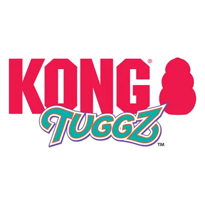 KONG Tuggz. Spielzeugmarke für Haustiere mit robustem Design.