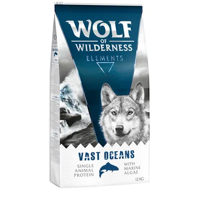 Wolf of Wilderness Elements Vast Oceans, Single Animal Protein mit Meeresalgen, 12 kg.