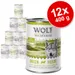 Wolf of Wilderness 12 x 400 g - Pack económico