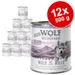 Výhodné balení: Little Wolf of Wilderness Junior 12 x 800 g