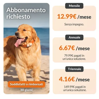 Weenect Pet GPS Tracker XS Localizzatore per cani
