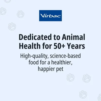 Virbac. Da oltre 50 anni impegnata per la salute degli animali. Alimento di alta qualità, basato su principi scientifici, per un animale domestico più sano e più felice. Virbac. Da oltre 50 anni impegnata per la salute degli animali. Alimento di alta qualità, basato su principi scientifici, per un animale domestico più sano e più felice.