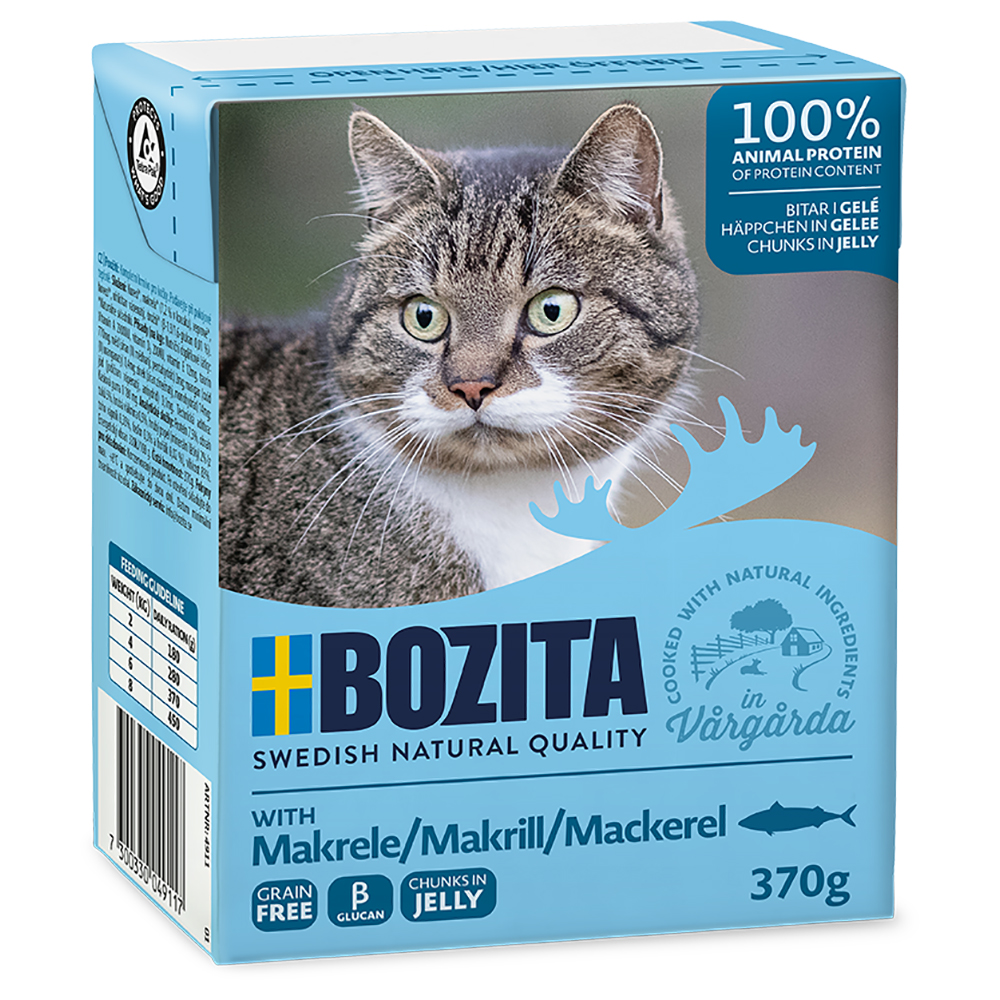 Bozita Chunks In Jelly Saver Pack 18 X 370G - Minced Beef
