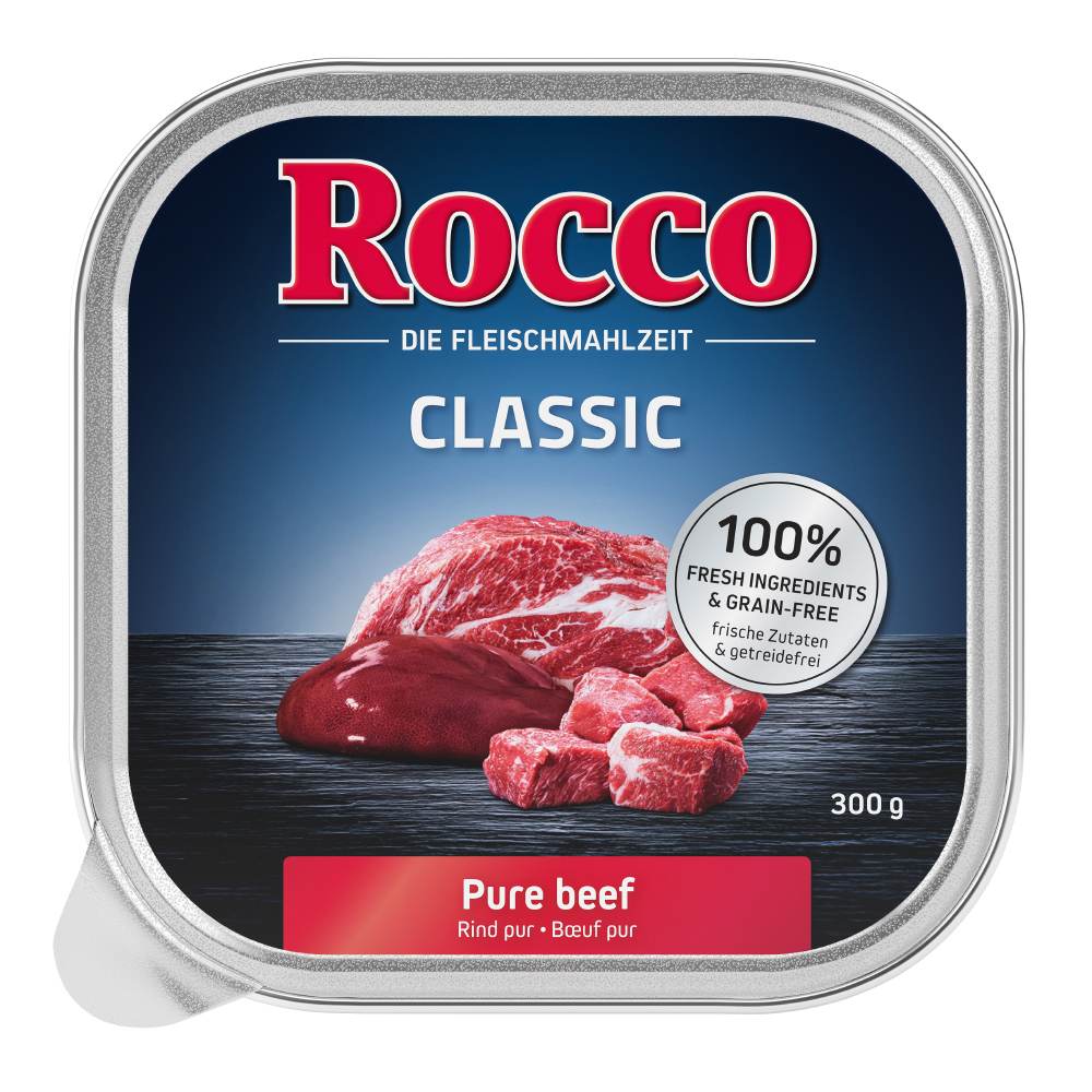 Fotografie produktu: Rocco Classic mističky 9 x 300 g - hovězí s kuřecím