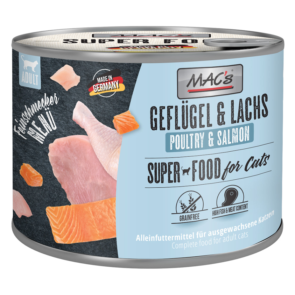 MAC's Cat Gourmet 24 x 200 g - Agnello & pollo