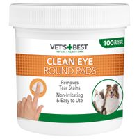 Disques nettoyants pour les yeux Vet's Best® pour chien et chat
