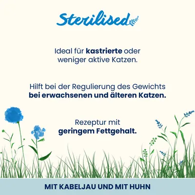 Almo Nature Functional Sterilised - 24 x 70 g mit Huhn 